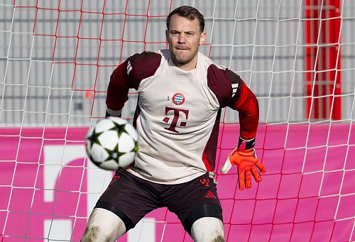 Manuel Neuer war im Abschlusstraining nicht zu sehen. - © Sven Hoppe/dpa
