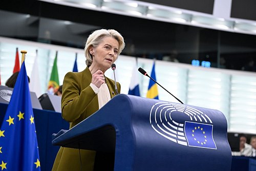 «Mir ist bewusst, dass es schwierig werden wird, Mehrheiten dafür zu finden», sagte EU-Kommissionspräsidentin Ursula von der Leyen bereits am vergangenen Mittwoch zu ihrem Plan. (Archivbild) - © Pascal Bastien/AP/dpa