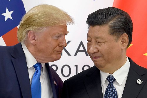 Treffen sich Trump und Xi bald wieder - wie hier bei einem G20-Gipfel in Japan 2019? - © Susan Walsh/AP/dpa