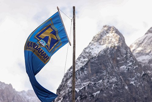 Die Kandahar-Abfahrt ist ein Klassiker im alpinen Ski-Weltcup. - © Karl-Josef Hildenbrand/dpa