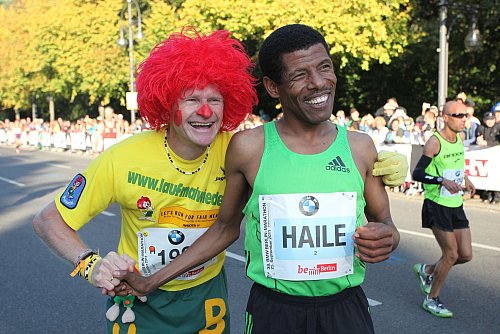 Haile Gebrselassie feierte vier Siege in Berlin. - © picture alliance / dpa