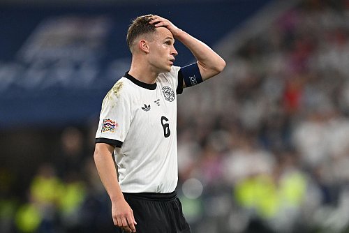Frust statt Finale: Joshua Kimmich nach seinem 100. Länderspiel. - © Sven Hoppe/dpa