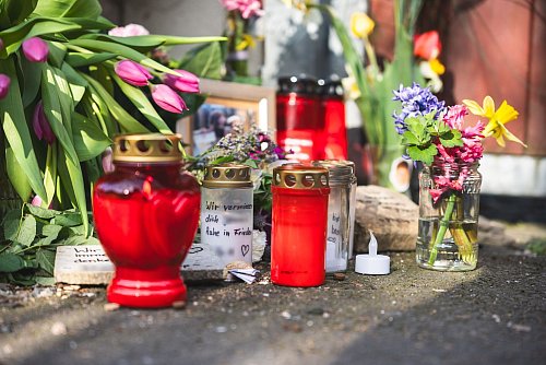 Vier Menschen starben in Klettbach. - © David Breidert/dpa