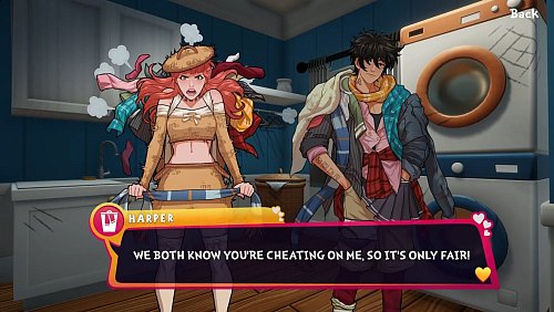 Die polyamourösen Verstrickungen in «Date Everything!» führen mitunter zu Eifersucht. - © Team17/dpa-tmn