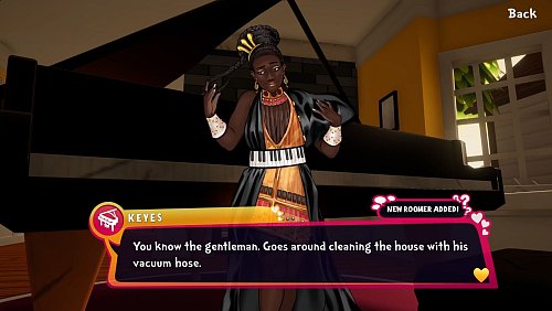 Personifiziertes Piano in «Date Everything!». - © Team17/dpa-tmn