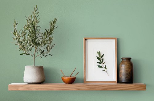 Warum an die Wand nageln? Bilder lassen sich auch am Boden, auf Regalen oder Staffeleien arrangieren. - © fischer/DIY Academy/dpa-tmn