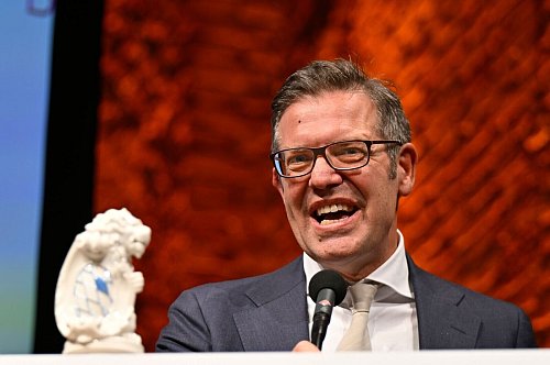 Steffen Mau, Sieger in der Sachbuch-Kategorie - © Uwe Lein/dpa
