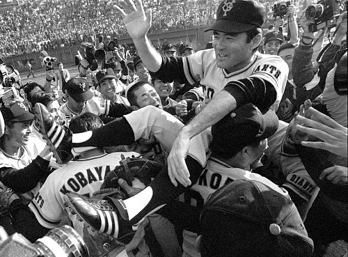 Auch als Trainer feierte Nagashima mit seinem langjährigen Team Yomiuri Giants Erfolge. - © -/kyodo/dpa
