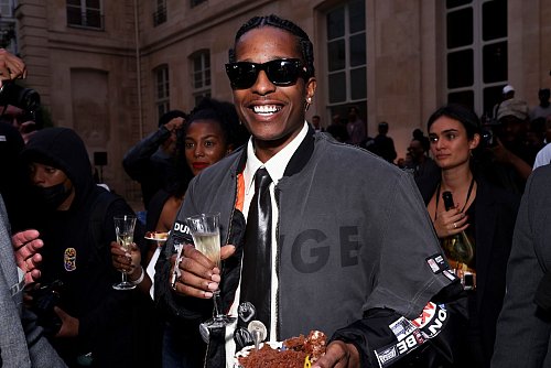 Der US-Rapper Asap Rocky spielt in einem Wettbewerbsfilm mit. (Archivbild) - © Vianney Le Caer/Invision/AP/dpa