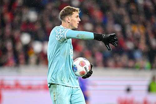 Vertrat Robin Zentner im FSV-Tor: Lasse Rieß - © Harry Langer/dpa