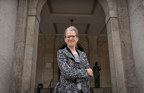 Ann-Katrin Kaufhold sähe die SPD ebenfalls gern in Karlsruhe. - © C.Olesinski/LMU/dpa