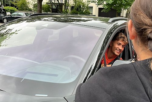 Auch Tom Bischof ist ein Münchner Neuzugang. - © Christian Kunz/dpa