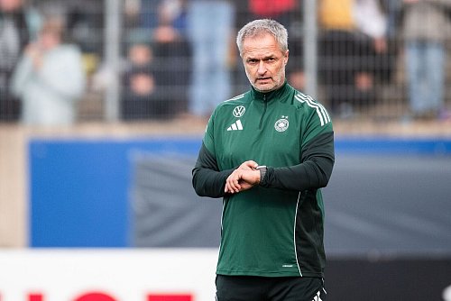 Warten auf den nächsten Star: Bundestrainer Christian Wück wünscht sich mehr Talente für sein Nationalteam. (Archivbild) - © Marius Becker/dpa