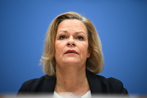 Nancy Faser (SPD). (Archivbild) - © Sebastian Gollnow/dpa