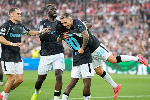 Problemloser Champions-League-Start für Bayer Leverkusen - © Peter Dejong/AP/dpa