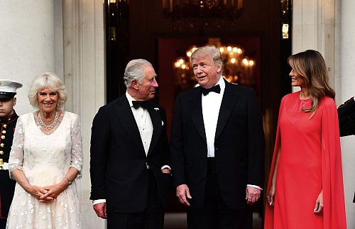 Königin Camilla sei «fantastisch» und Charles «ein wirklich guter Mensch», schwärmte Trump. (Archivbild) - © Victoria Jones/PA Wire/dpa