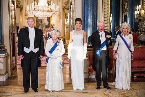 Von der Queen und dem royalen Prunk zeigte sich Trump beeindruckt. (Archivbild) - © Jeff Gilbert/Daily Telegraph/PA Wire/dpa