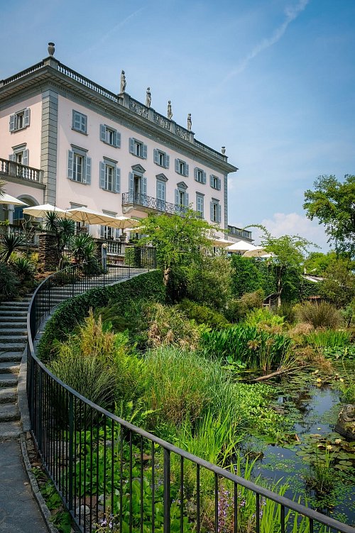 Früher privates Anwesen, heute ein Hotel: Villa Emden. - © Florian Sanktjohanser/dpa-tmn