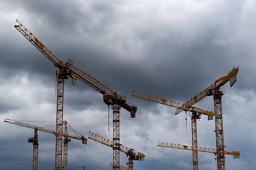 Vorerst trübe Aussichten für die deutsche Wirtschaft (Symbolbild) - © Lisa Ducret/dpa