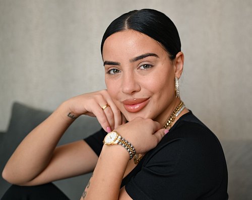Reality-TV-Darstellerin und Influencerin: Leyla Lahouar. - © Arne Dedert/dpa