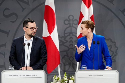 Grönland um Regierungschef Múte B. Egede ist durch Trump urplötzlich in die Weltöffentlichkeit gerückt. (Archivbild) - © Mads Claus Rasmussen/Ritzau Scanpix Foto/dpa