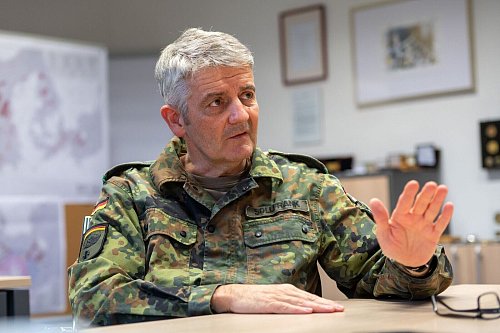 Sollfrank geht davon aus, dass Russland gezielt teste, wie auf Störmaßnahmen reagiert werde. (Archivbild) - © Christophe Gateau/dpa