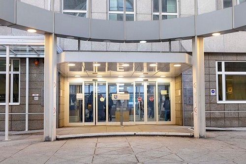 Am Landgericht Frankfurt hat der nächste Cum-Ex-Prozess begonnen (Archivbild) - © Helmut Fricke/dpa
