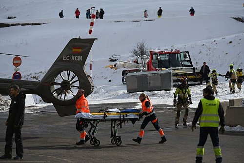Zwei junge Spanierinnen wurden schwer verletzt. - © Verónica Lacasa/EUROPA PRESS/dpa