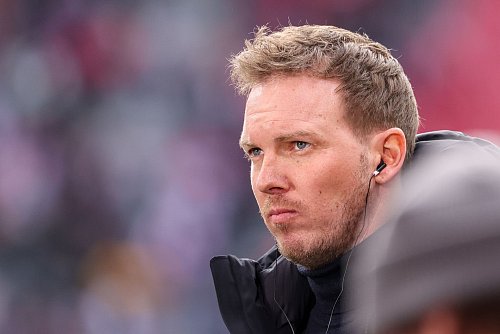Sah einen starken Nationalspieler Florian Wirtz: Bundestrainer Julian Nagelsmann - © Jan Woitas/dpa