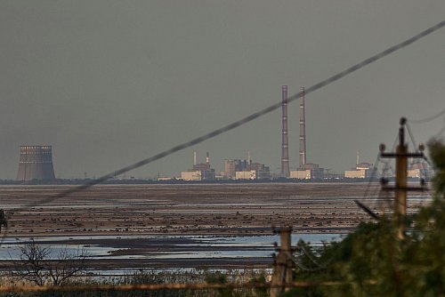IAEA besorgt über AKW-Sicherheit in der Ukraine. (Archivbild) - © LIBKOS/AP/dpa