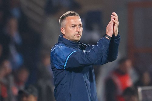 David Siebers\' Zukunft als Cheftrainer ist ungewiss. - © Christoph Reichwein/dpa