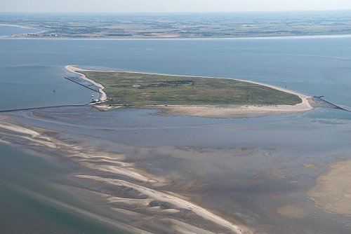 Ein Betreten der streng geschützten, unbewohnten Vogeschutzinsel Minsener Oog mitten im Nationalpark Wattenmeer ist nicht erlaubt. (Archivbild) - © Sina Schuldt/dpa