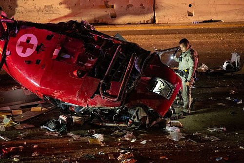 Die Untersuchung der Unfallursache läuft. - © Paul Kitagaki Jr./ZUMA Press Wire/dpa