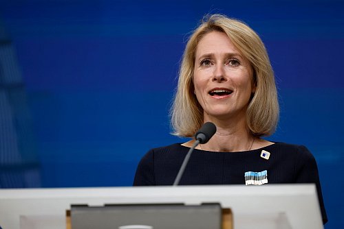 Kaja Kallas dürften schwierige Gespräche bevorstehen- (Archivbild) - © Geert Vanden Wijngaert/AP/dpa