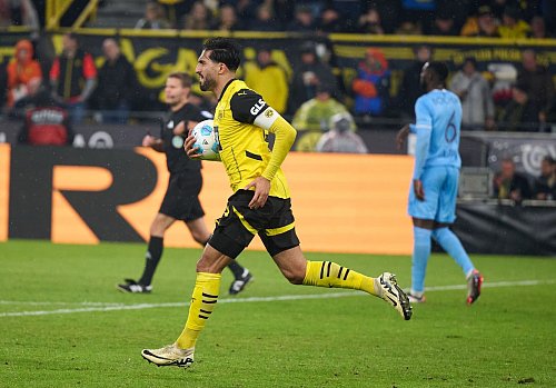 Emre Can sorgte für den zwischenzeitlichen Ausgleich. - © Bernd Thissen/dpa