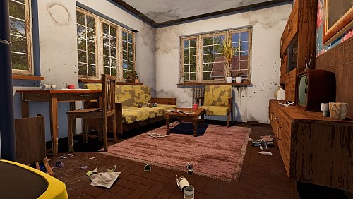Das geerbte Haus in «House Flipper 2» hat die besten Jahre längst hinter sich. - © Frozen District/dpa-tmn