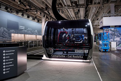 Diese neuen Gondeln sollen im Val di Fassa im Trentino fahren. - © Doppelmayr Seilbahnen Gmbh/dpa-tmn