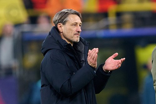 Trainer Niko Kovac ist mit der Entwicklung seiner Mannschaft zufrieden. - © Bernd Thissen/dpa