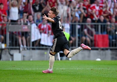 Talent Lennart Karl steht vor der Vertragsverlängerung. - © Sven Hoppe/dpa