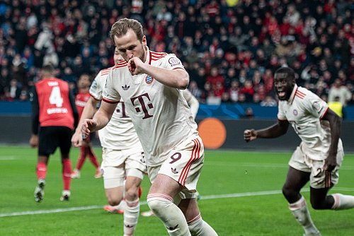 Harry Kane ist der erste Engländer mit zehn Treffern in einer Champions-League-Saison. - © Fabian Strauch/dpa