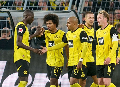 Borussia Dortmund ist in dieser Saison noch unbesiegt. - © Bernd Thissen/dpa