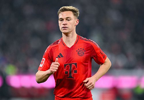 Laufstärkster Spieler der Liga: Bayerns Joshua Kimmich. - © Sven Hoppe/dpa