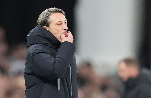 Kovac nahm fünf Wechsel nach dem 1:2 in München vor. - © Marcus Brandt/dpa