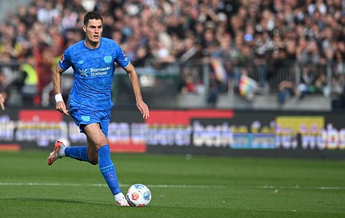 Angeschlagen ausgewechselt: Bayer-Torjäger Patrik Schick. - © Carmen Jaspersen/dpa