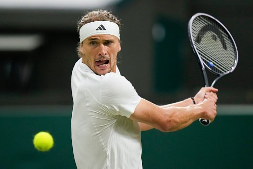 Alexander Zverev ist in Wimbledon an Position drei gesetzt. - © Mosa\\\'ab Elshamy/AP/dpa