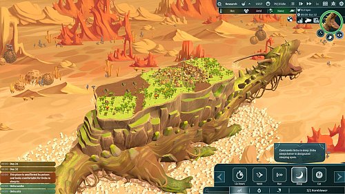 Wo gibt\\\'s denn so was? In «The Wandering Village» spielt sich alles - der Titel deutet es an - auf dem Rücken von Megasaurus Onbu ab. - © Stray Fawn Studio/dpa-tmn
