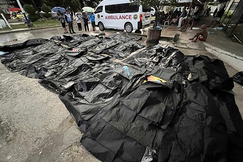 Vor allem in der Provinz Cebu starben viele Menschen. - © Uncredited/AP/dpa