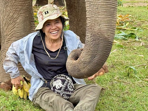 Das Lebenswerk der Elefantenflüsterin ist beeindruckend. - © Carola Frentzen/dpa