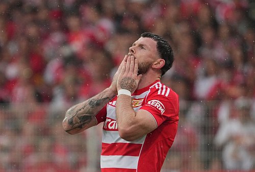 Oliver Burke verlor mit Union Berlin gegen Hoffenheim - © Soeren Stache/dpa