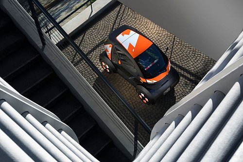 Minimale Mobilität im Fokus: Klein und wendig - diese Vorteile kann das kleine Gefährt in der Stadt gut ausspielen. - © Renault/dpa-tmn